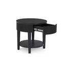 Signature Design by Ashley Table d'appoint 1 tiroir Marstream, Noir