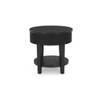 Signature Design by Ashley Table d'appoint 1 tiroir Marstream, Noir