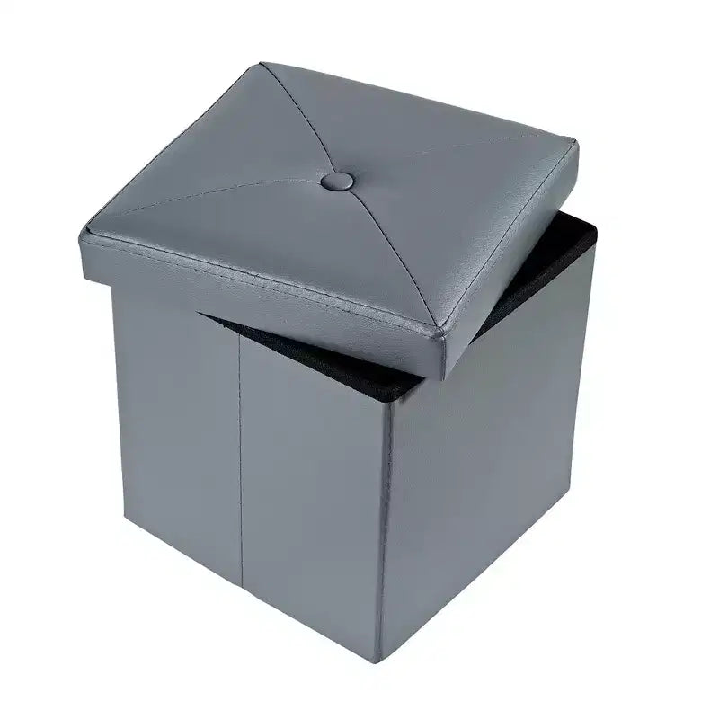 Banc de rangement pliant VECELO, banc à chaussures et repose-pieds polyvalent, banc de chambre avec rangement, supporte jusqu'à 300 kg
