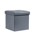 Banc de rangement pliant VECELO, banc à chaussures et repose-pieds polyvalent, banc de chambre avec rangement, supporte jusqu'à 300 kg