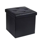 Banc de rangement pliant VECELO, banc à chaussures et repose-pieds polyvalent, banc de chambre avec rangement, supporte jusqu'à 300 kg