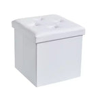 Banc de rangement pliant VECELO, banc à chaussures et repose-pieds polyvalent, banc de chambre avec rangement, supporte jusqu'à 300 kg