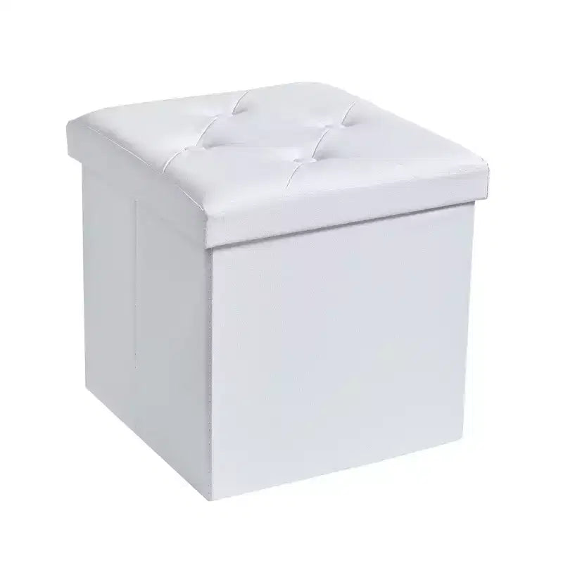 Banc de rangement pliant VECELO, banc à chaussures et repose-pieds polyvalent, banc de chambre avec rangement, supporte jusqu'à 300 kg