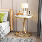Table d'appoint ronde moderne pour entrée ou salon