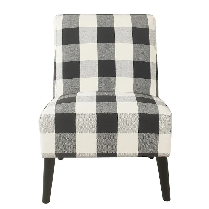 Chaise de salle à manger moderne sans accoudoirs