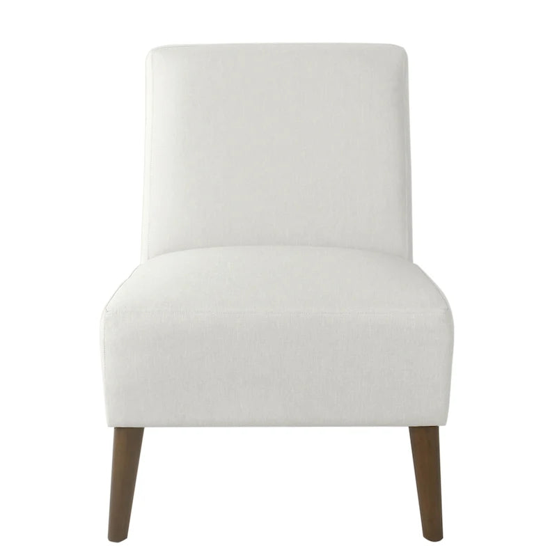 Chaise de salle à manger moderne sans accoudoirs