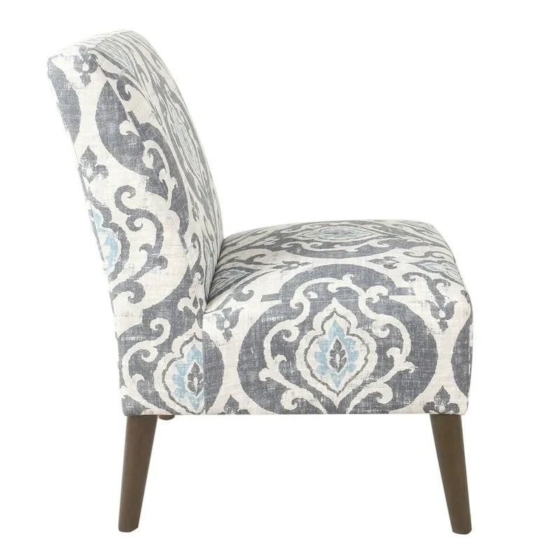 Chaise de salle à manger moderne sans accoudoirs