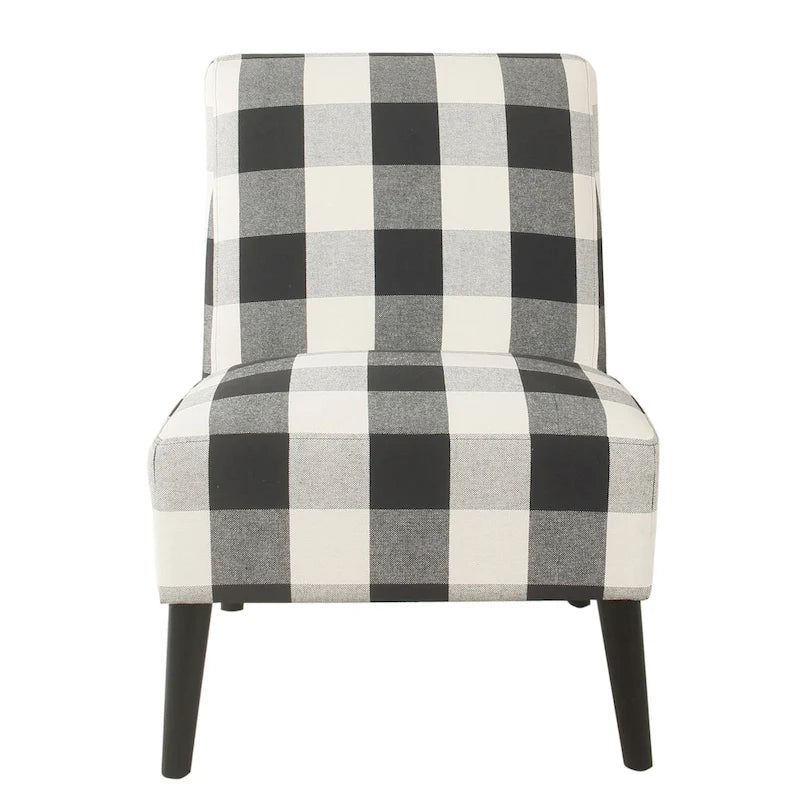 Chaise de salle à manger moderne sans accoudoirs