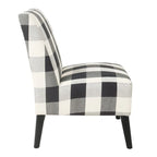Chaise de salle à manger moderne sans accoudoirs