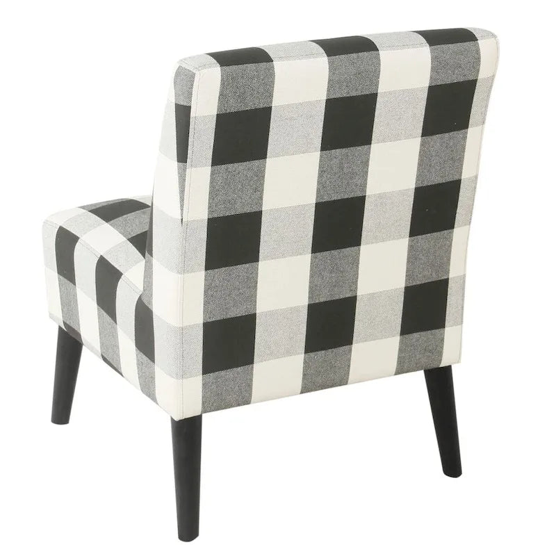 Chaise de salle à manger moderne sans accoudoirs