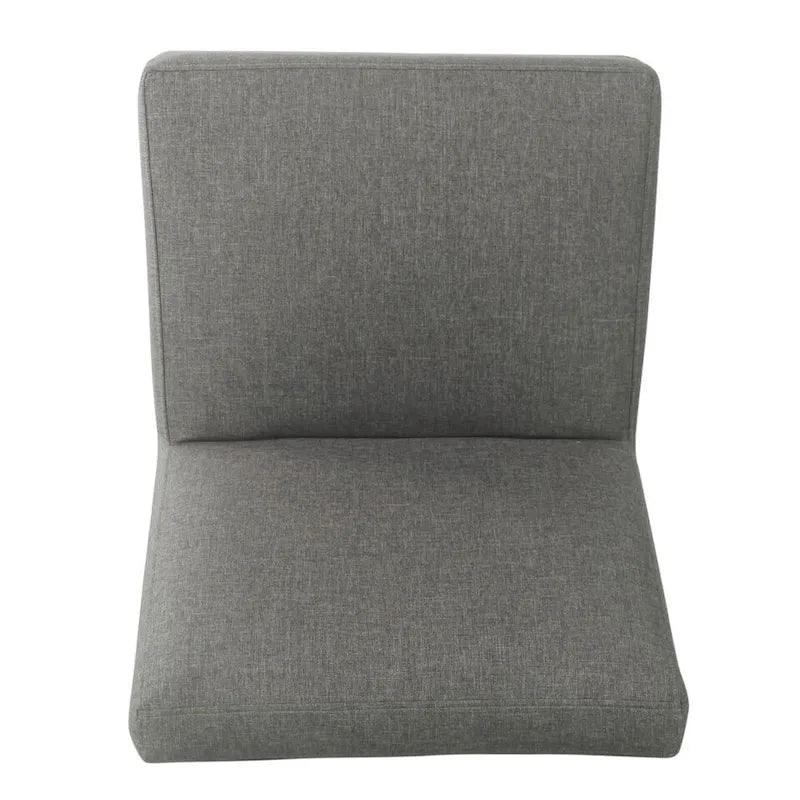 Chaise de salle à manger moderne sans accoudoirs