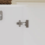 Armoire de chambre 2 portes South Shore avec tiroir de rangement et tringle à vêtements