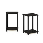 Table d'appoint simple Furinno, petite, lot de 2