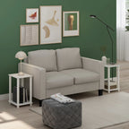 Table d'appoint simple Furinno, petite, lot de 2