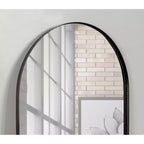 Miroir décoratif mural encadré capsule Rollo 16 x 48 - Kate & Laurel All Things Decor