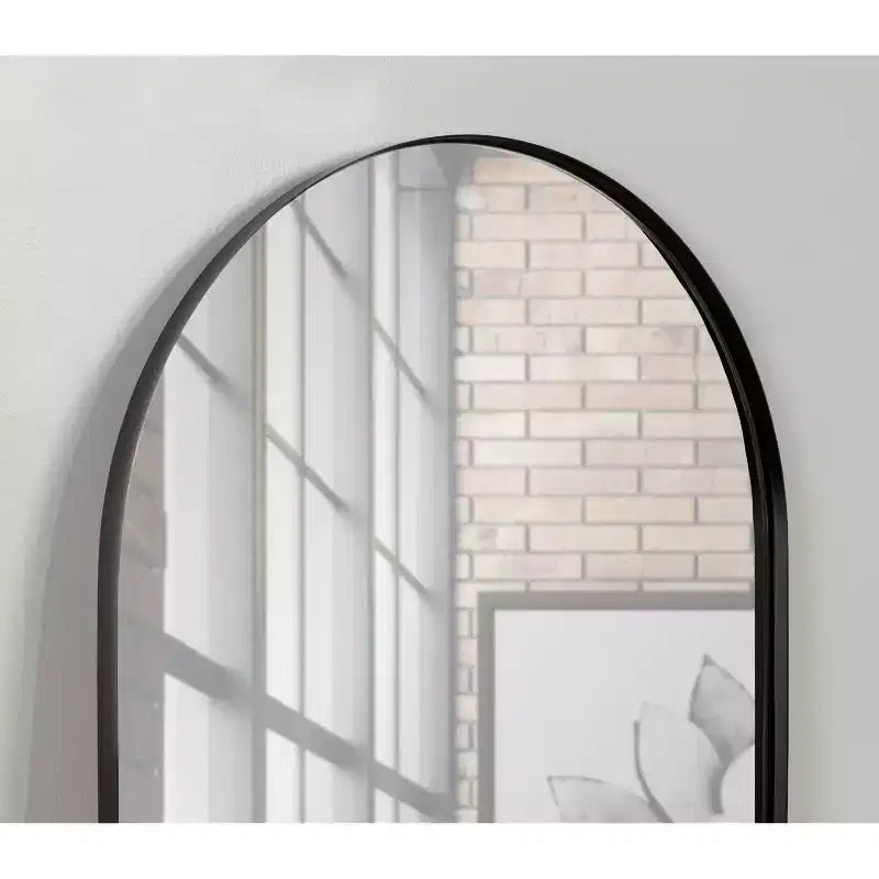 Miroir décoratif mural encadré capsule Rollo 16 x 48 - Kate & Laurel All Things Decor