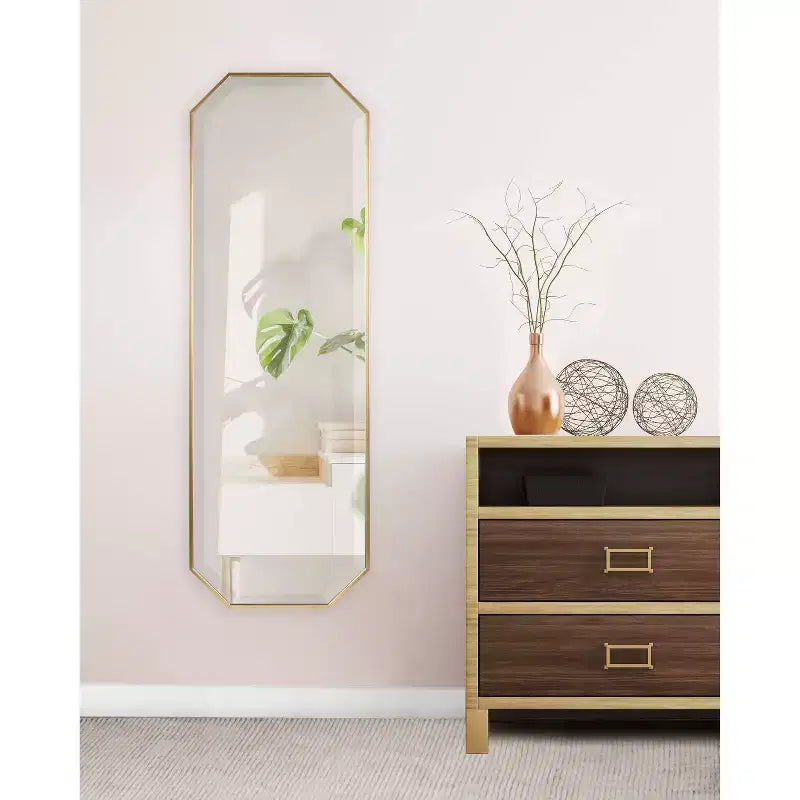Miroir mural pleine longueur Rhodes 16 x 48 Kate & Laurel All Things Decor