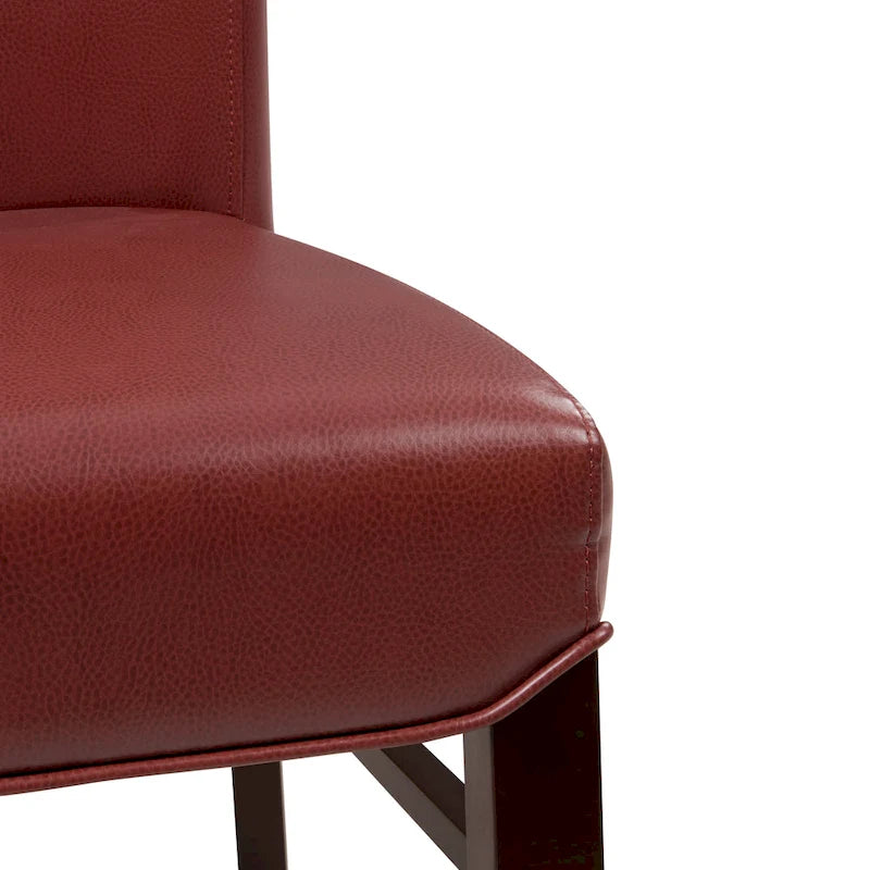 Chaises de salle à manger Milton en cuir reconstitué (lot de 2) - na