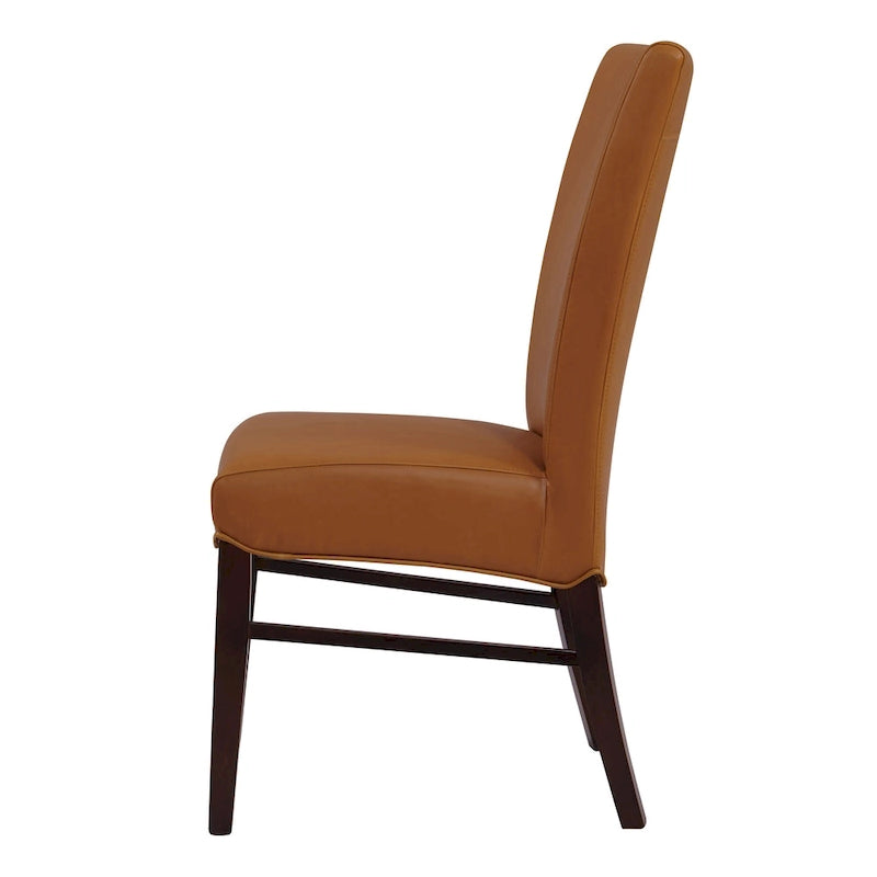 Chaises de salle à manger Milton en cuir reconstitué (lot de 2) - na