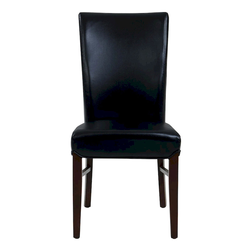 Chaises de salle à manger Milton en cuir reconstitué (lot de 2) - na