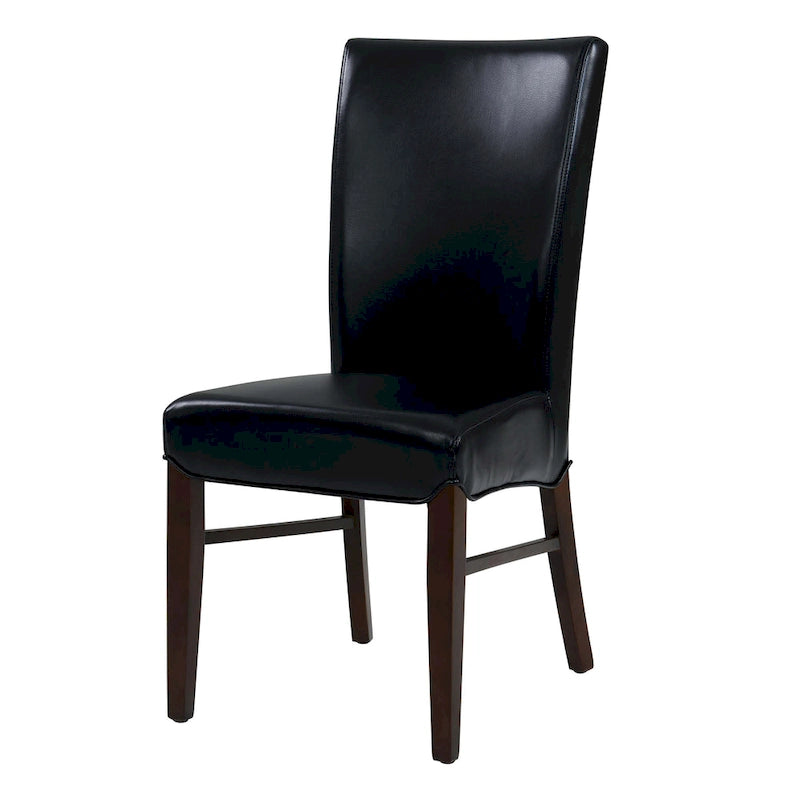 Chaises de salle à manger Milton en cuir reconstitué (lot de 2) - na