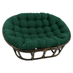 Coussin de canapé Papasan double en sergé uni, 65 x 48 pouces (coussin seulement)