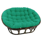 Coussin de canapé Papasan double en sergé uni, 65 x 48 pouces (coussin seulement)
