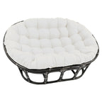 Coussin de canapé Papasan double en sergé uni, 65 x 48 pouces (coussin seulement)