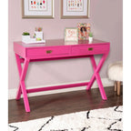 Bureau rectangulaire Poppy avec rangement