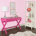 Bureau rectangulaire Poppy avec rangement