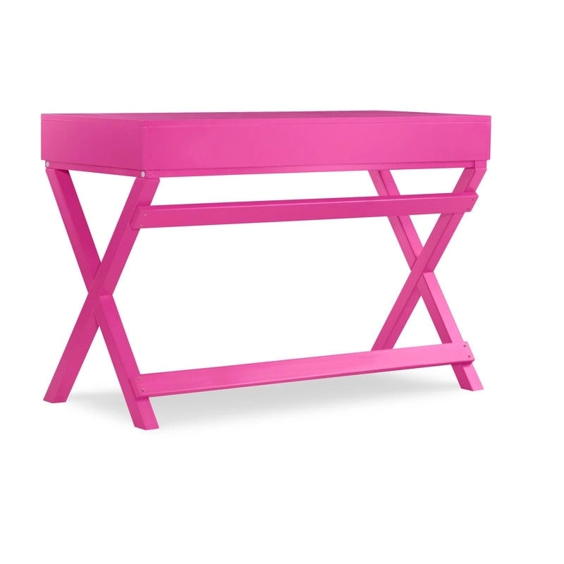 Bureau rectangulaire Poppy avec rangement
