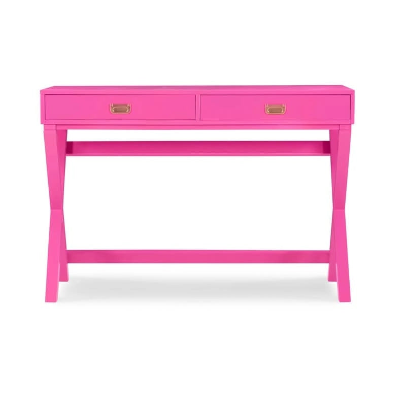 Bureau rectangulaire Poppy avec rangement