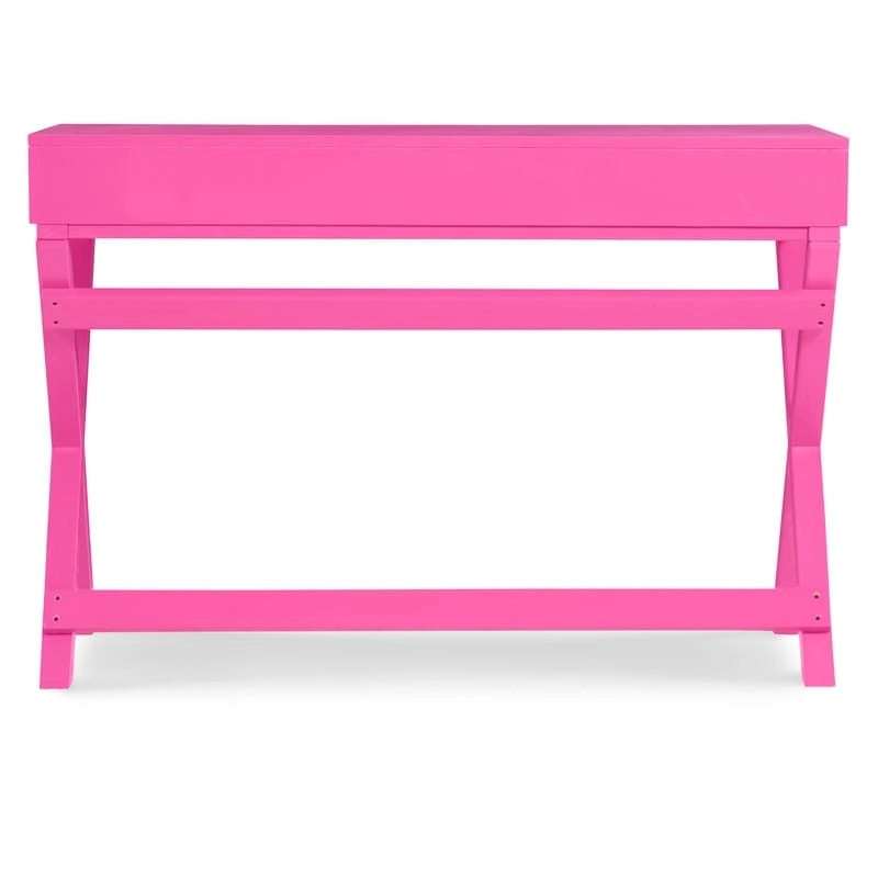 Bureau rectangulaire Poppy avec rangement