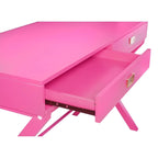 Bureau rectangulaire Poppy avec rangement