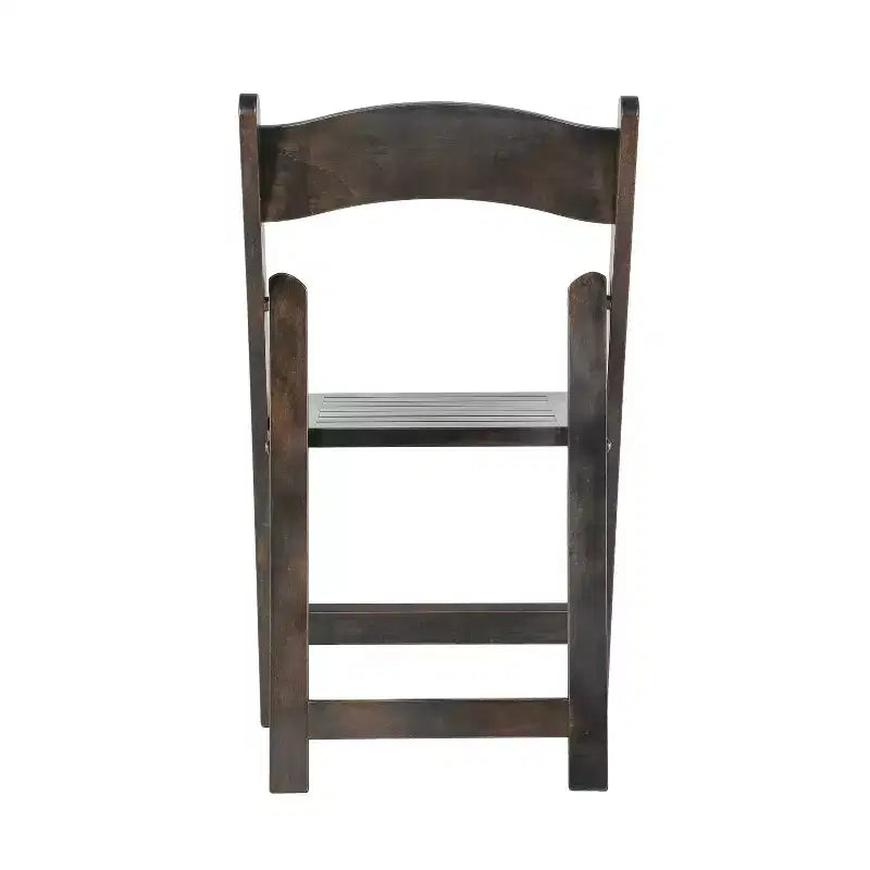Flash Furniture Holden, chaises de salle à manger pliantes en bois massif, de qualité commerciale – ensemble de 2