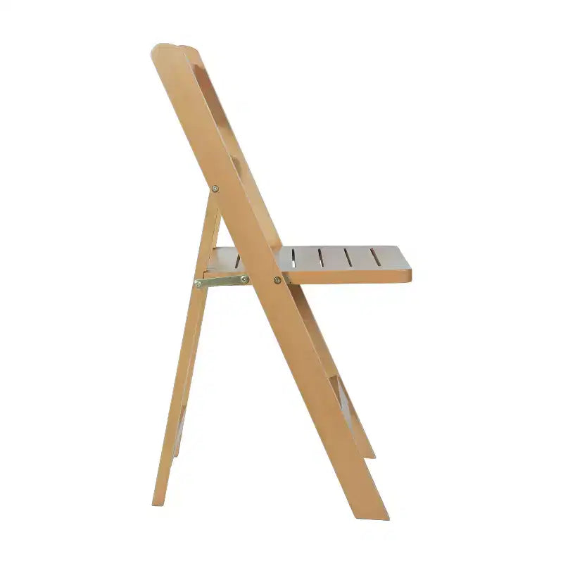 Flash Furniture Holden, chaises de salle à manger pliantes en bois massif, de qualité commerciale – ensemble de 2