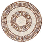 Table d'appoint ronde Keary - ACC1804A - Blanc/Or - Safavieh