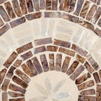 Table d'appoint ronde Keary - ACC1804A - Blanc/Or - Safavieh