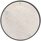 Table d'appoint Cnc en marbre Elly - ACC3712A - Marbre blanc/Noir - Safavieh