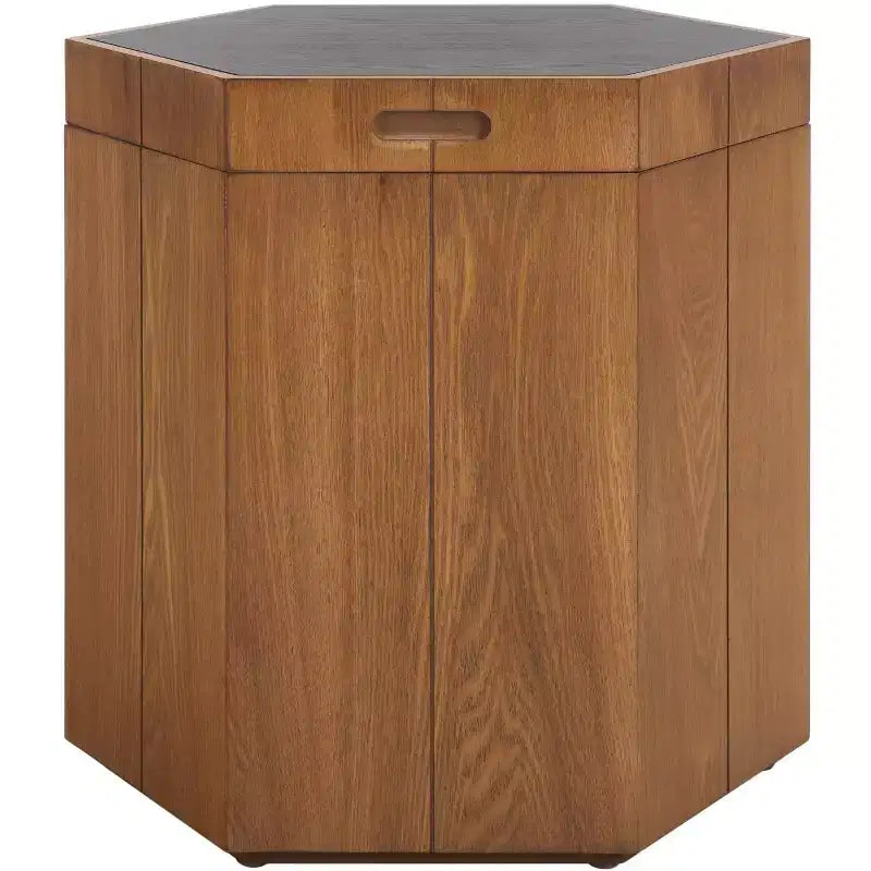 Rafaela Hexagon Tray Top Accent Table With Storage - ACC9710 - Safavieh