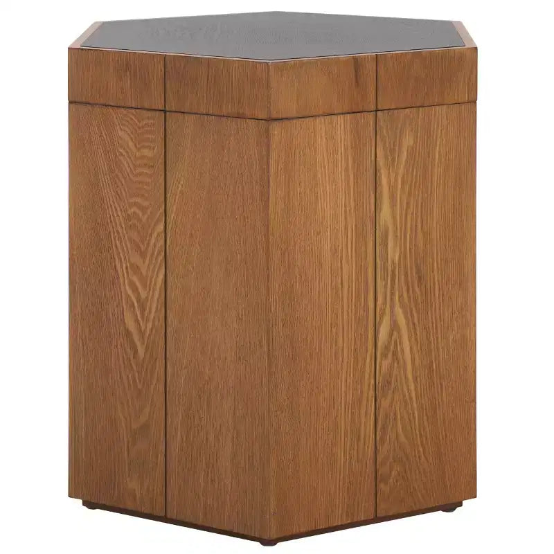 Table d'appoint Rafaela Hexagon avec plateau de rangement - ACC9710 - Safavieh