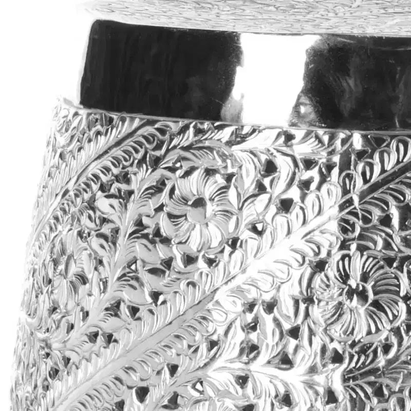 Tabouret Liam Etched - FOX4507 - Nickel - Safavieh Couture