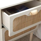 Table de nuit 2 tiroirs Irelia - NST9602 - Safavieh