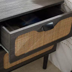 Table de nuit 2 tiroirs Irelia - NST9602 - Safavieh