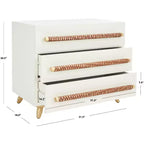 Commode Raquel à 3 tiroirs - CHS6602 - Safavieh