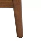 Commode 2 tiroirs 1 étagère Scully avec USB - CHS6417 - Chêne moyen/Or antique - Safavieh
