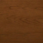 Commode 2 tiroirs 1 étagère Scully avec USB - CHS6417 - Chêne moyen/Or antique - Safavieh