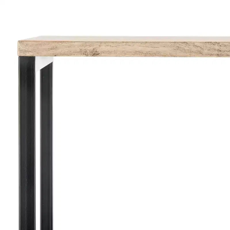 Étagère Gabrielle - FOX4274 - Chêne/Noir - Safavieh Couture