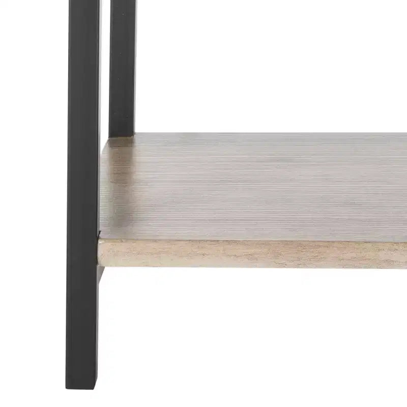 Étagère Gabrielle - FOX4274 - Chêne/Noir - Safavieh Couture