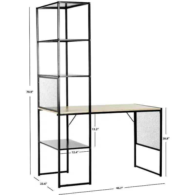 Bureau Aba - FOX2221 - Noir - Safavieh Couture